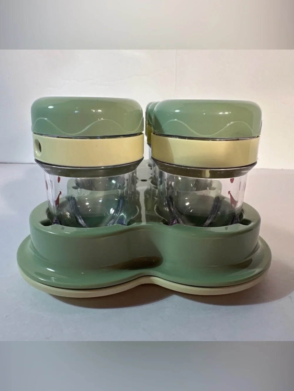 Baby Bullet Blender Part Replacement 6 Containers‎ With Date Dial Lids Tray Book